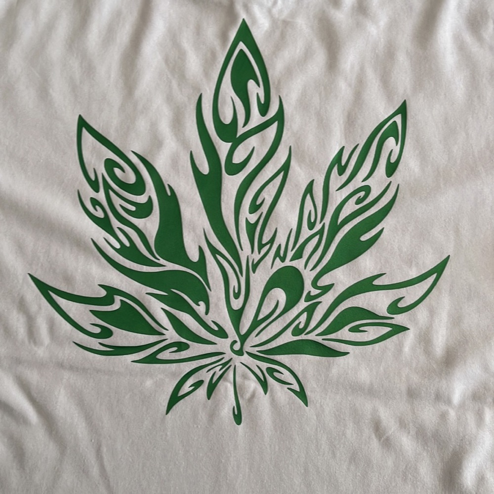 420 tree.  Got weed? Green image on white